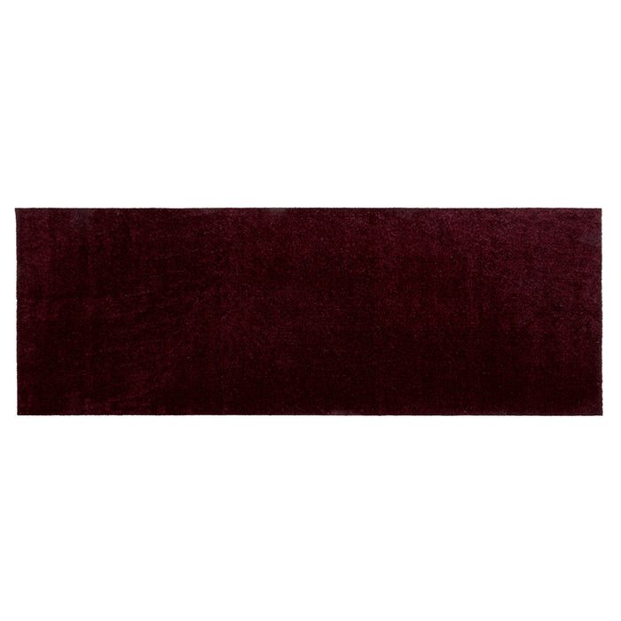 NEUHEIT - FUßMATTE 90 x 200 CM - UNI COLOR BORDEAUX