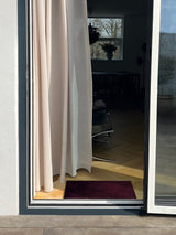 Neuheit - FUSSMATTE 40 x 60 cm - UNI COLOR BORDEAUX