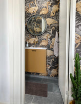 FUßMATTE 40 x 60 cm - UNI COLOr braun