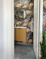 FUßMATTE 40 x 60 cm - UNI COLOR STEELGREY