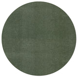 neu - Runder Teppich Ø 200 CM - UNI COLOR DUSTY GREEN