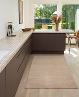 FUßMATTE 90 x 200 CM - UNI COLOR IVORY