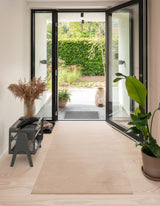 FUßMATTE 90 x 200 CM - UNI COLOR IVORY