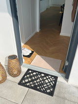 FUSSMATTE 40 x 60 cm - UNI COLOR IVORY