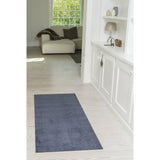 FUßMATTE 67 x 150 CM - UNI COLOr grau