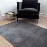 FUßMATTE 90 X 130 CM - UNI COLOr grau