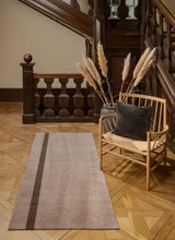 STRIPES VERTIKAL - SAND/BRAUN