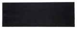 FUßMATTE 90 x 200 CM - UNI color schwarz