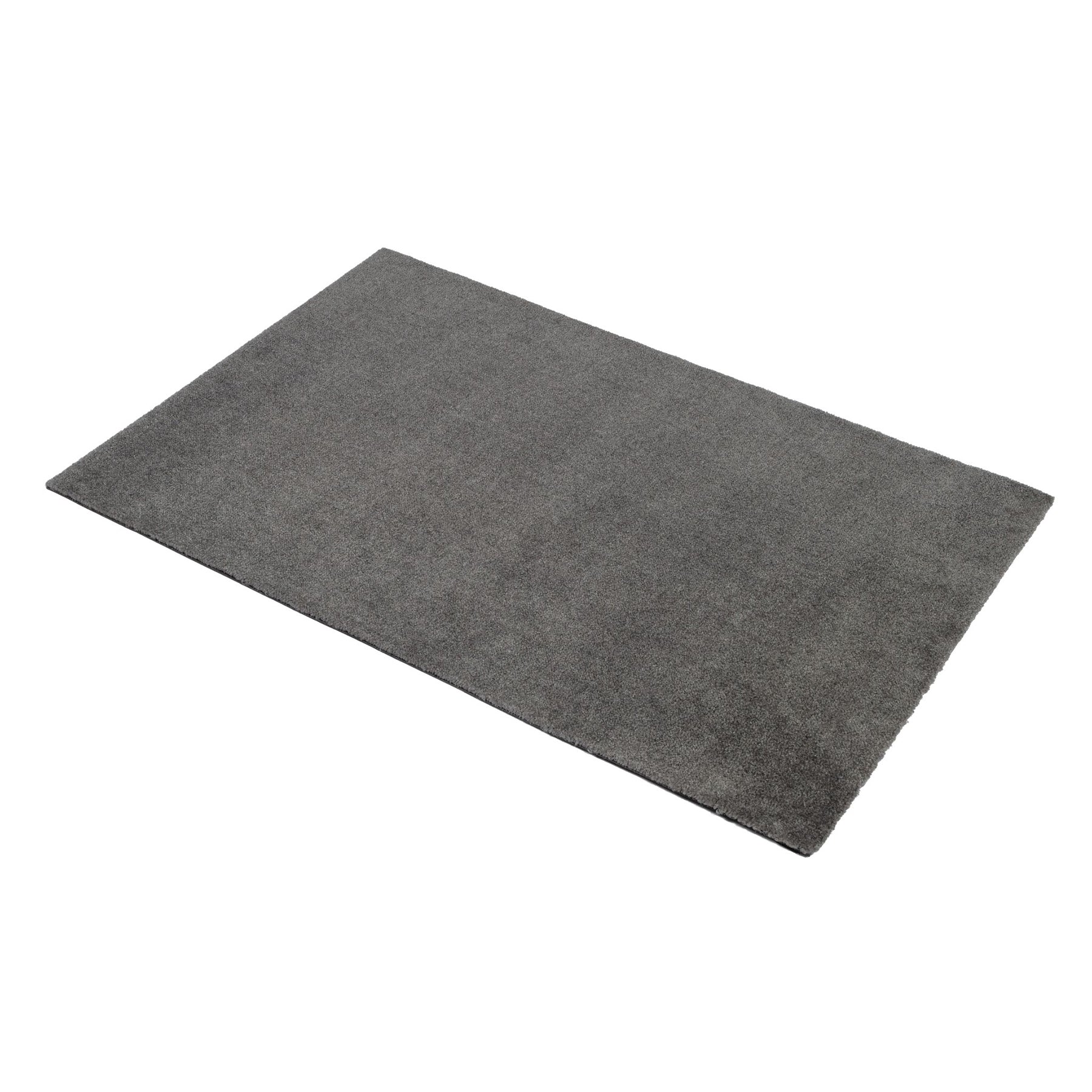 FUßMATTE 60 x 90 CM - UNICOLOR STEELGREY