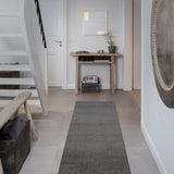 FUßMATTE 67 x 200 CM - UNI COLOR STEELGREY