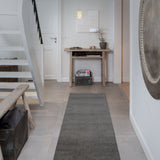 FUßMATTE 90 x 200 CM - UNI COLOR STEELGREY