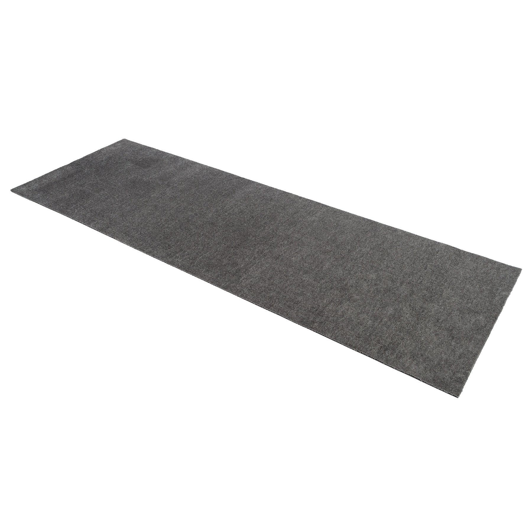 FUßMATTE 90 x 200 CM - UNICOLOR STEELGREY