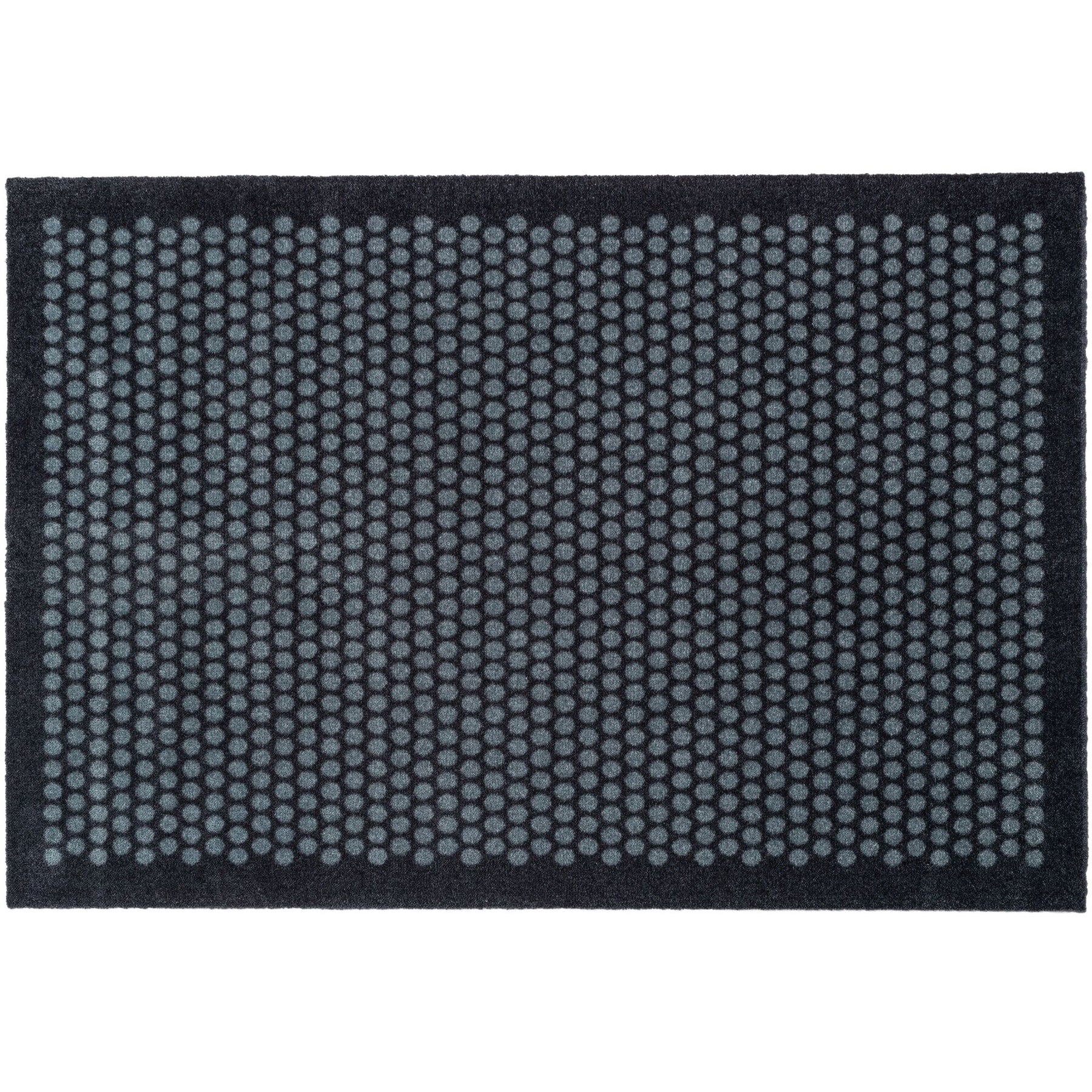 FUßMATTE 90 x 130 CM - DOT GRAU