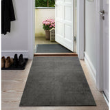 FUßMATTE 90 x 130 CM - UNI COLOR STEELGREY