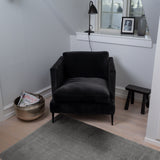 FUßMATTE 90 x 130 CM - UNI COLOR STEELGREY