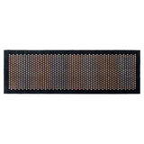 FUßMATTE 67 x 200 CM DOT SCHWARZ/SAND