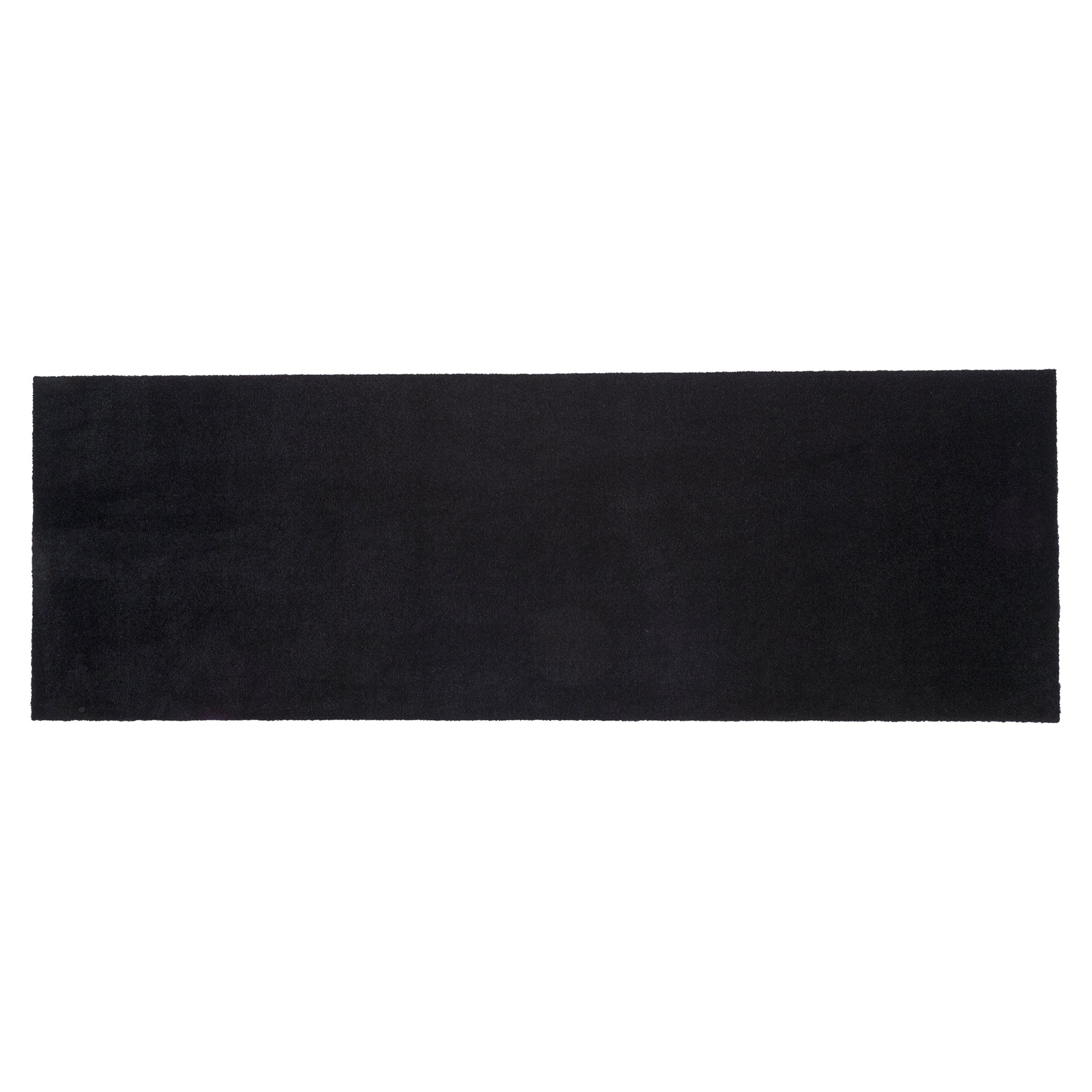 FUßMATTE 67 x 200 cm - UNI COLOr schwarz