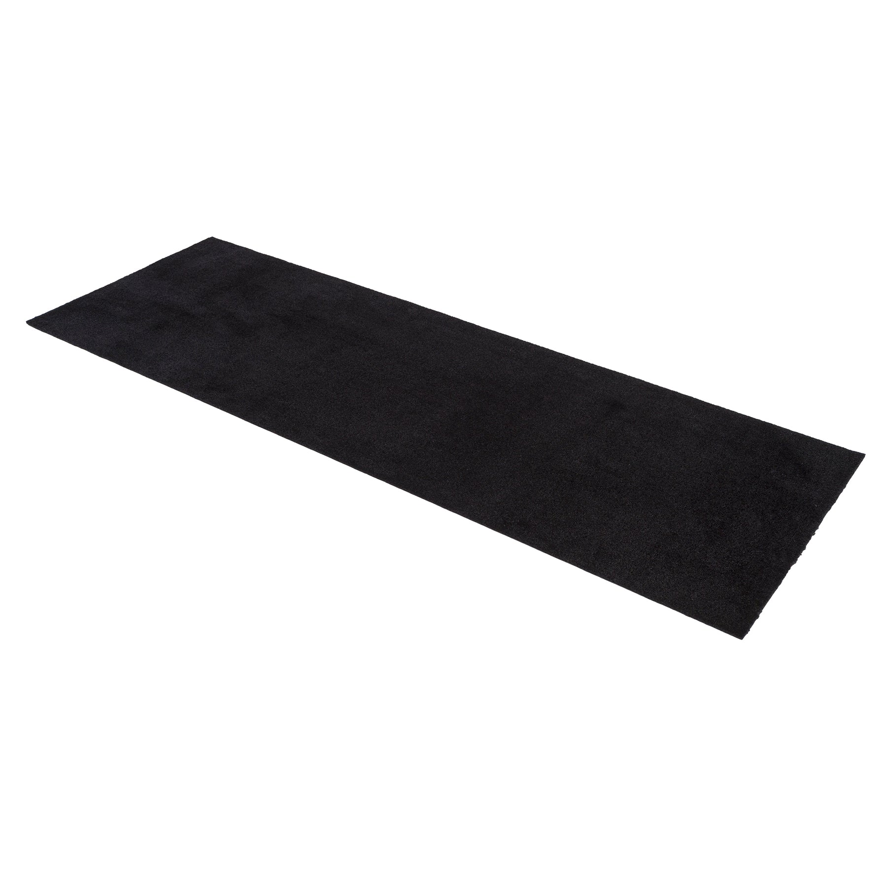 TEPPICH 67 x 200 cm - UNICOLOR BLACK