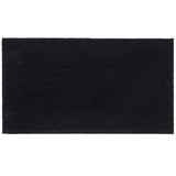 FUßMATTE 67 x 120 CM - UNI COLOR SCHWARZ