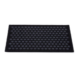 FUßMATTE 40x60 CM - DOT SCHWARZ/GRAU