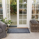 FUßMATTE 67 x 150 CM - DOT grau