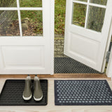 FUßMATTE 40 x 60 cm - DOT GRAU