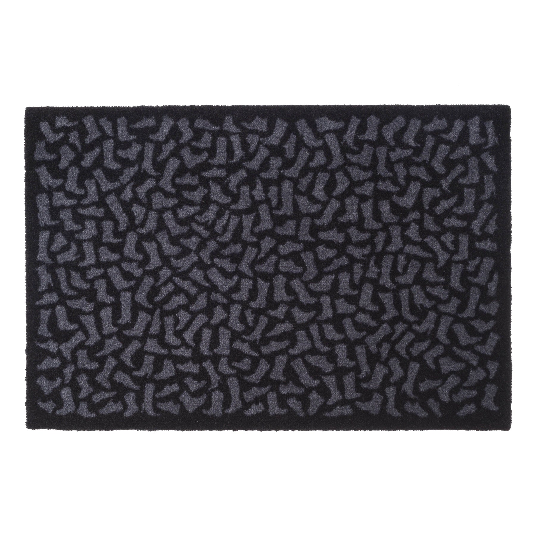 -50% - FUßMATTE 60 X 90 CM - FOOTWEAR/BLACK GREY