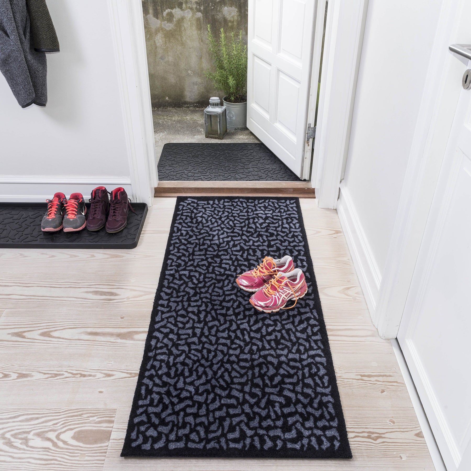 -50% - FUßMATTE 67 x 150 CM - FOOTWEAR/BLACK GREY