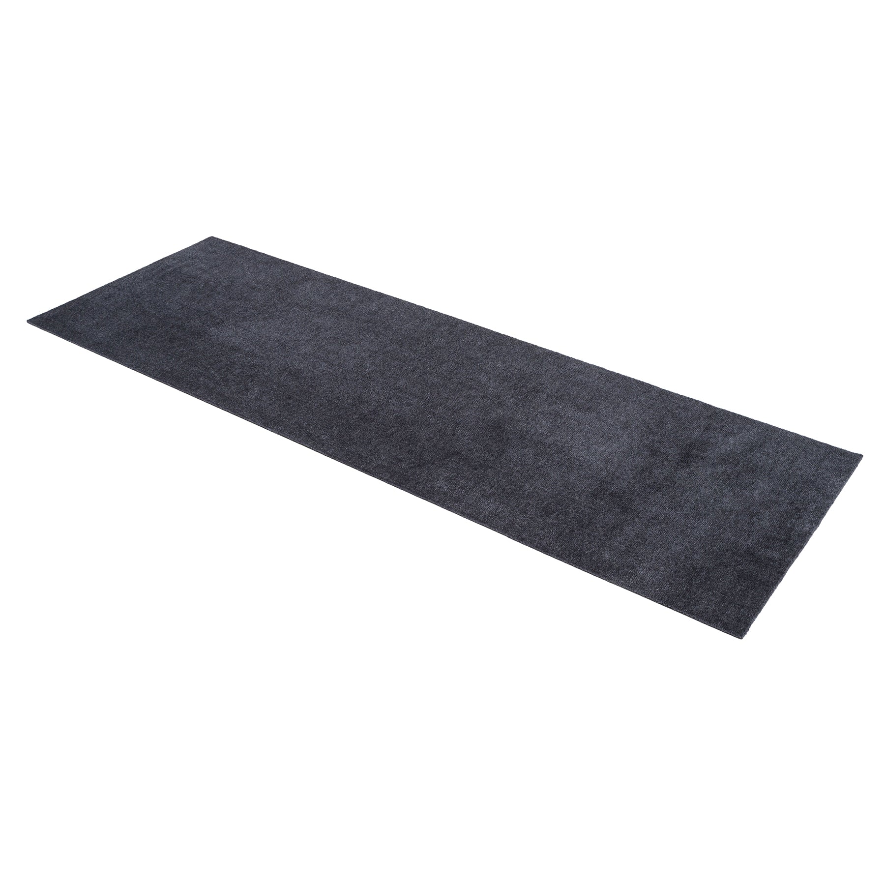 TEPPICH 67 x 200 CM - UNICOLOR GRAU