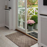 FUßMATTE 90 X 130 CM - LINES SAND/beige