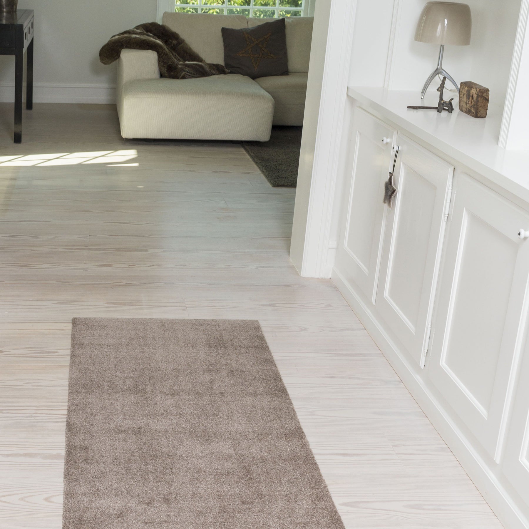 TEPPICH 67 x 150 cm - UNICOLOR SAND