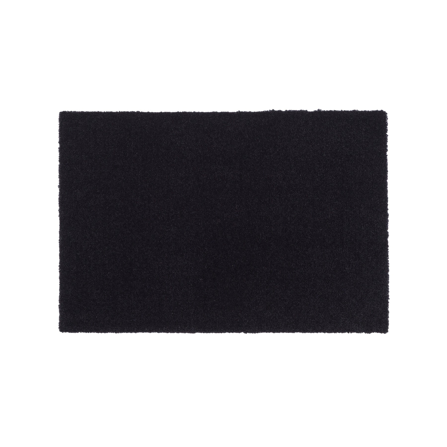 FUßMATTE 40 x 60 cm - UNI COLOR SCHWARZ