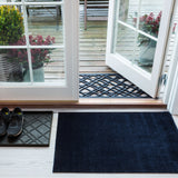 FUßMATTE 60 x 90 cm - UNI COLOR/BLUE