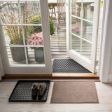 FUßMATTE 40 x 60 CM - UNI COLOR SAND