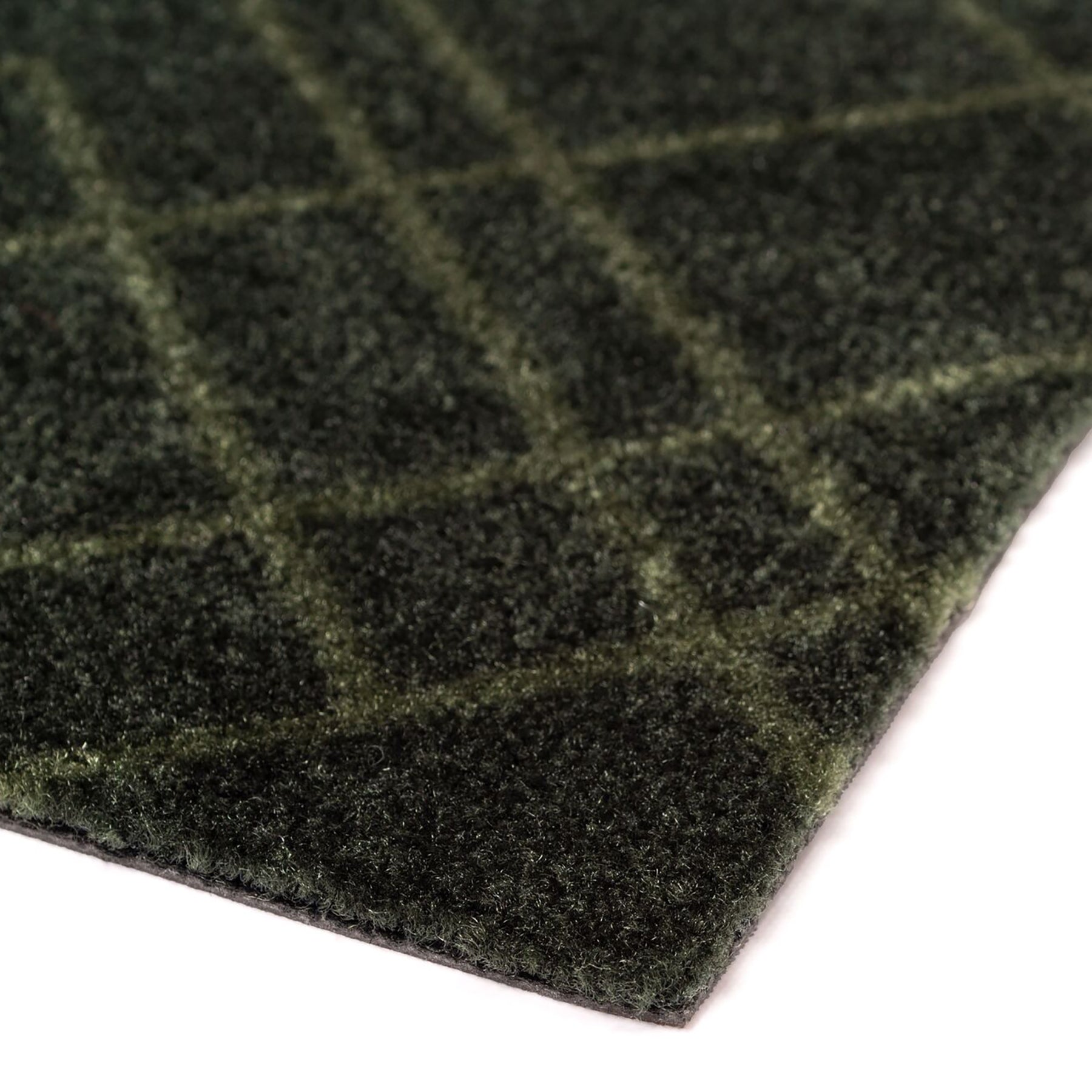 -50% - FUßMATTE 67 x 200 CM LINES DARK GREEN