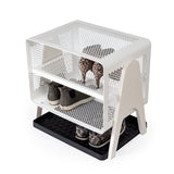 TICA RACK - BODEN - SMALL - Weiß