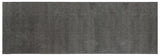 FUßMATTE 100 x 300 CM - UNI COLOR STAHLGRAU