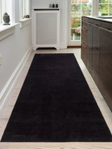 FUßMATTE 100 x 300 - UNI COLOR schwarz