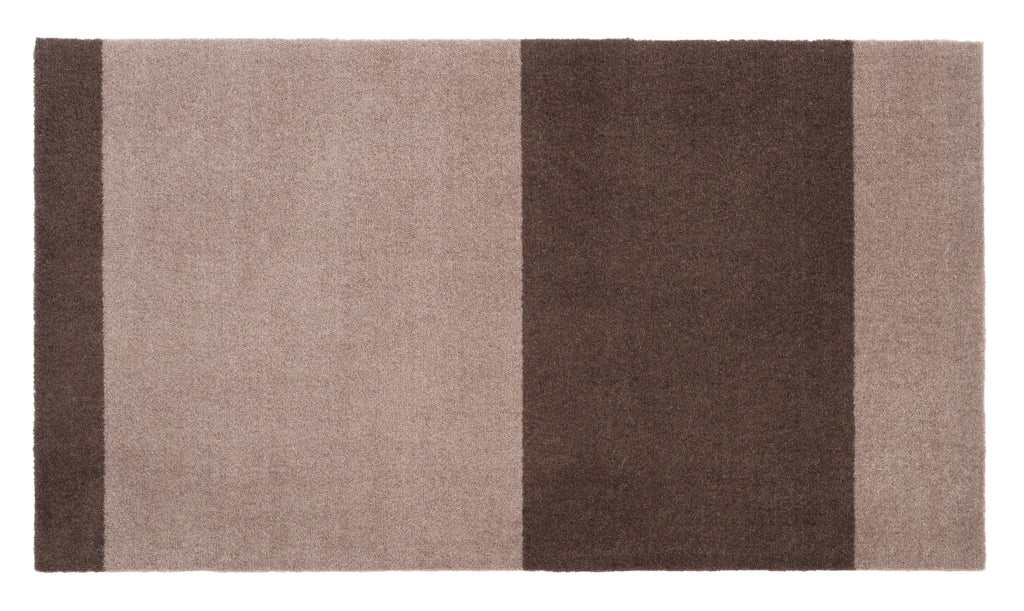 STRIPES HORIZONTAL - SAND / BRAUN