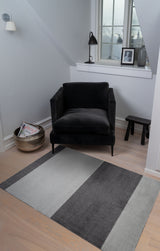 STRIPES HORIZONTAL - GRAU / HELLGRAU