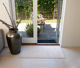 FUßMATTE 67 x 120 CM - UNI COLOR IVORY