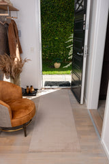 FUßMATTE 67 x 200 CM - UNI COLOR IVORY