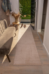 FUßMATTE 67 x 250 CM - UNI COLOR IVORY