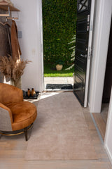 FUßMATTE 90 x 200 CM - UNI COLOR IVORY