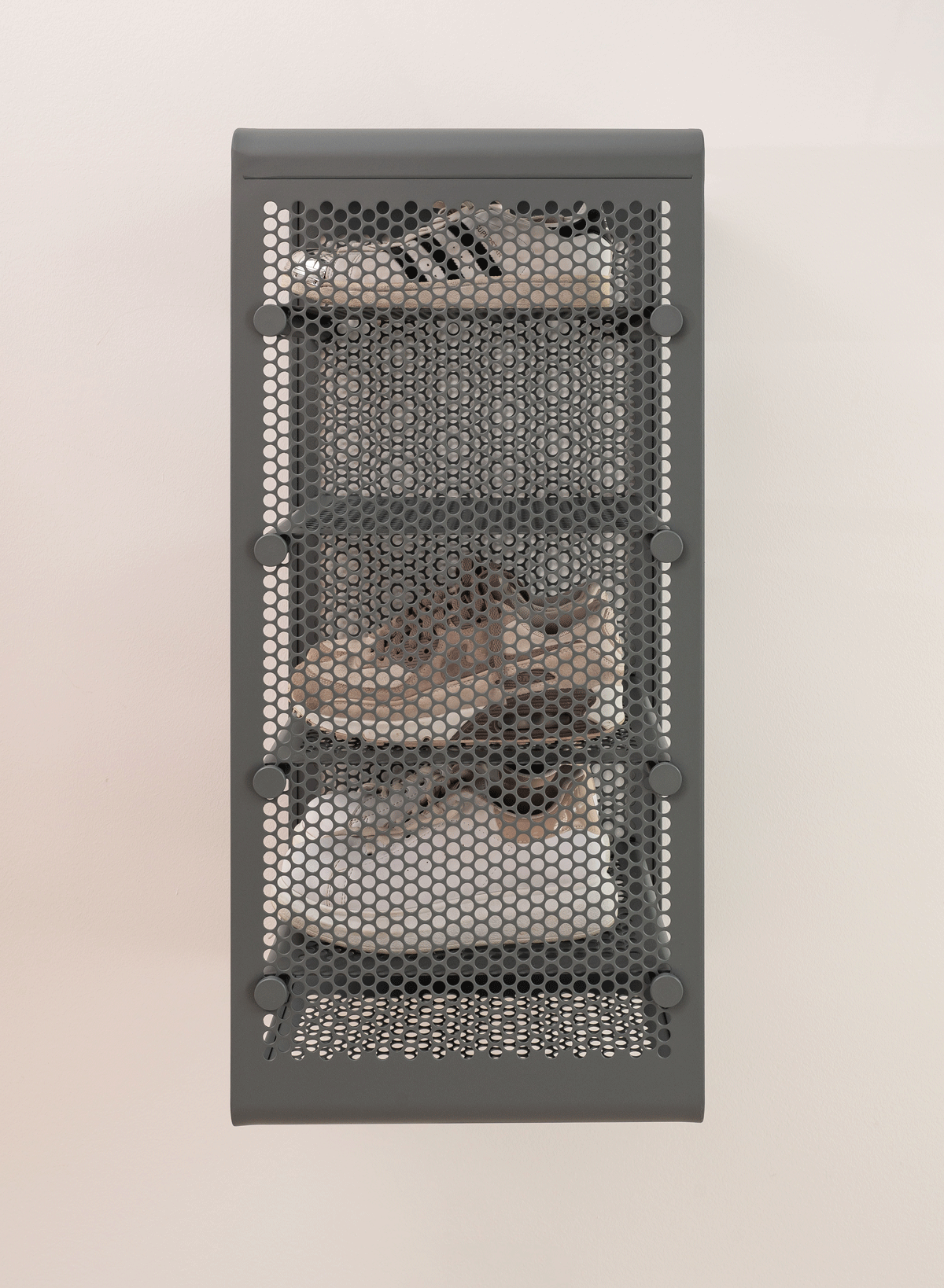 NEU TICA RACK WALL - LARGE -  STAHLGRAU