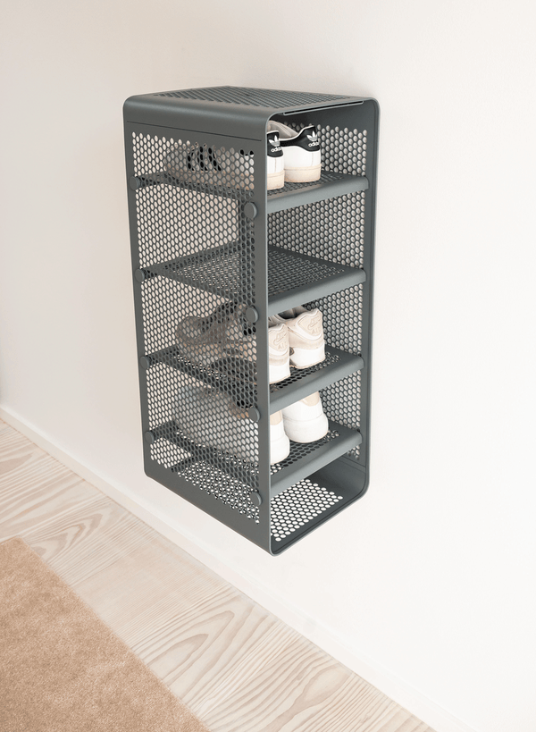 NEU TICA RACK WALL - LARGE -  STAHLGRAU