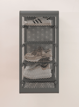 NEU TICA RACK WALL - LARGE -  STAHLGRAU