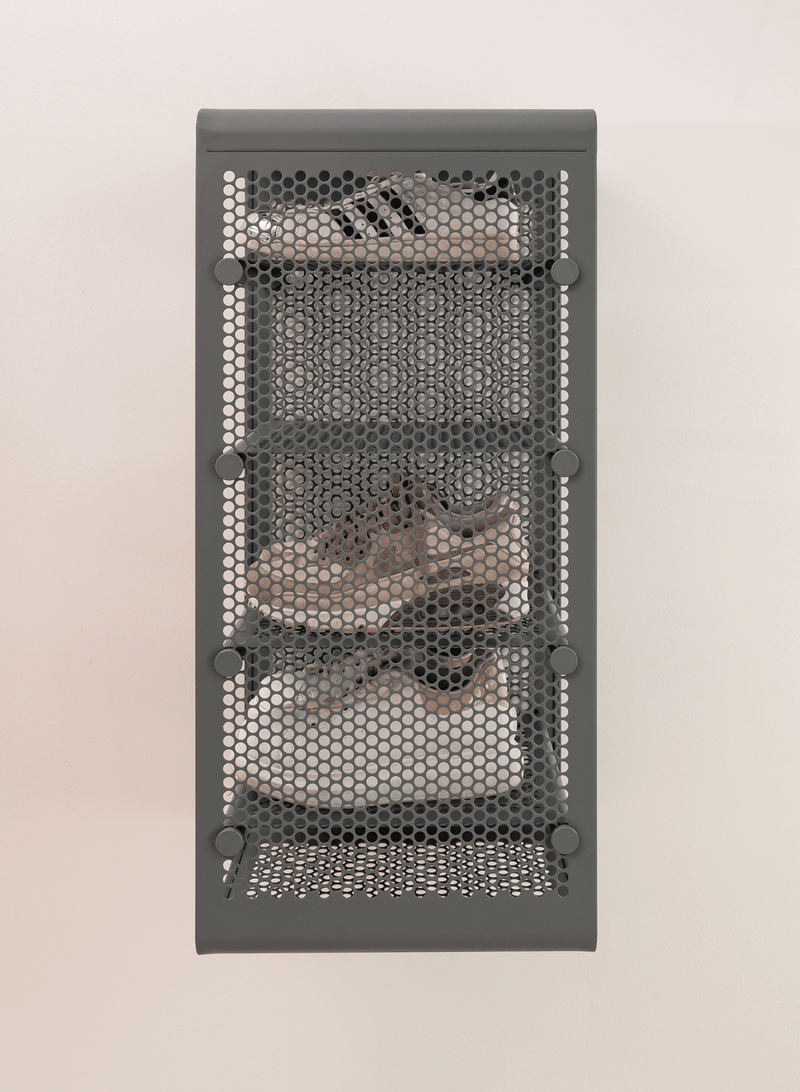 NEU TICA RACK WALL - LARGE -  STAHLGRAU