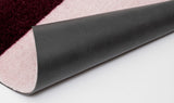 Neuheit  - FUSSMATTE STRIPES - Bordeaux/Rose/Sand