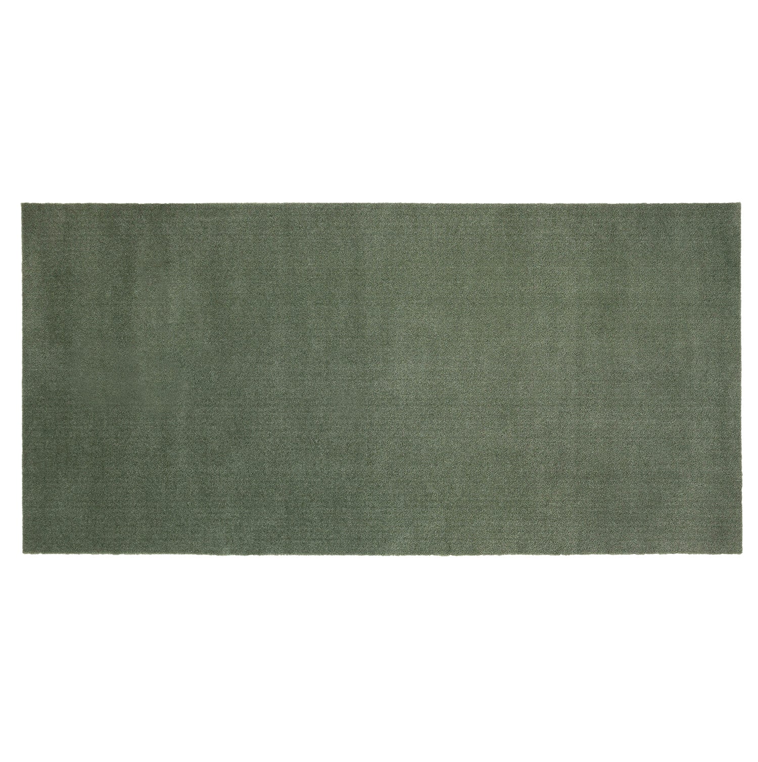 NEU - FUßMATTE 110 x 200 CM - UNI COLOR DUSTY GREEN